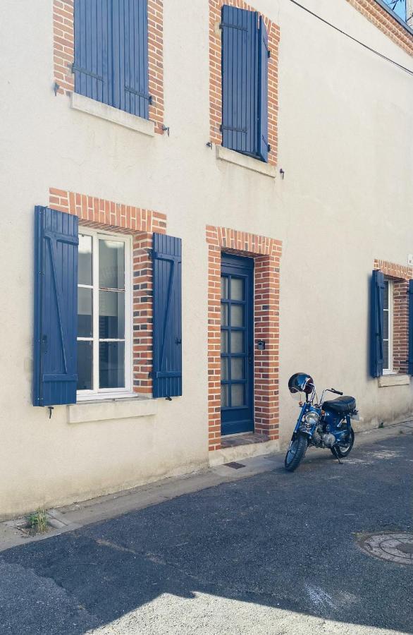 Villefranche-sur-Cher La Maison Bleue מראה חיצוני תמונה